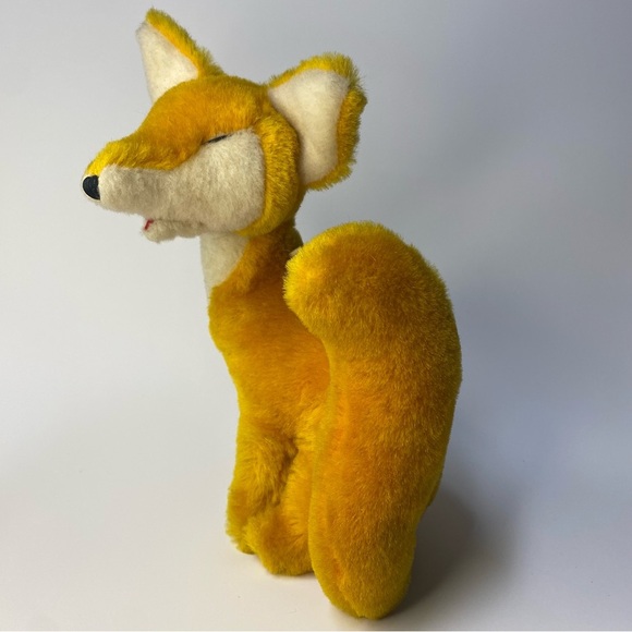 RARE Vintage fox stuffed plush toy - Picture 4 of 7
